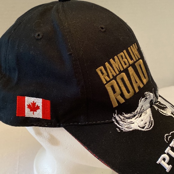 Canadian cap rambling road. Horse design. Preowned never worn adjustable - Picture 2 of 5